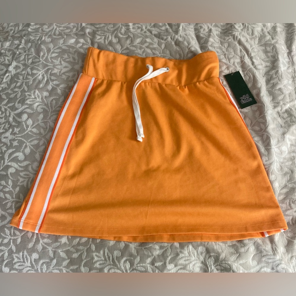 Wild fable Orange Stripe skirt XS